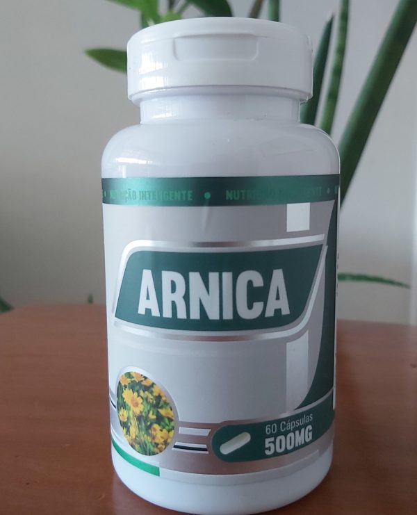 Arnica  60 cápsulas  500mg  RN Suplementos Naturais